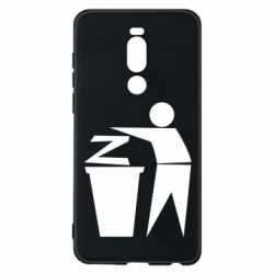 Чехол для Meizu Note 8 Z is a trash - PrintSalon