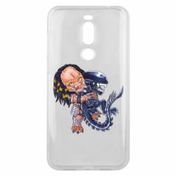 Чехол для Meizu X8 Alien vs Predator - PrintSalon