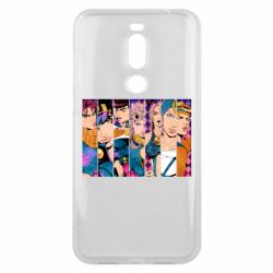 Чехол для Meizu X8 All Main Characters - PrintSalon