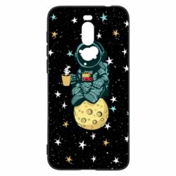 Чохол для Meizu X8 Astronaut and coffee - PrintSalon