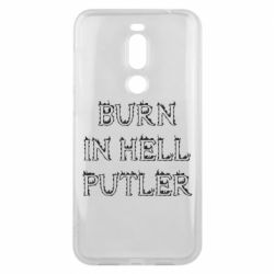 Чехол для Meizu X8 Born in Hell Putin - PrintSalon