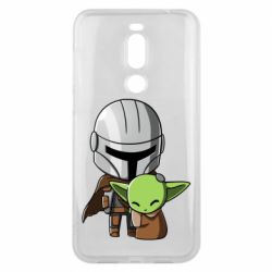 Чехол для Meizu X8 Din Djarin And The Child - PrintSalon