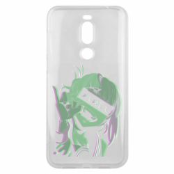 Чехол для Meizu X8 Himiko Toga glitch - PrintSalon