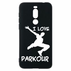 Чехол для Meizu X8 I love parkour - PrintSalon