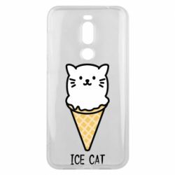 Чехол для Meizu X8 Ice Cat - PrintSalon