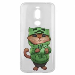 Чехол для Meizu X8 Кот Майнкрафт - PrintSalon