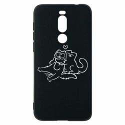 Чехол для Meizu X8 Кот Саймона Любовь - PrintSalon
