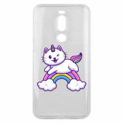 Чехол для Meizu X8 Котик-единорог - PrintSalon