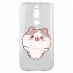 Чехол для Meizu X8 Котик обнимает тебя - PrintSalon