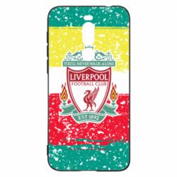 Чохол для Meizu X8 Liverpool and logo colors - PrintSalon