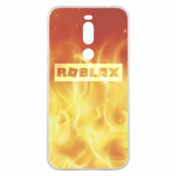 Чохол для Meizu X8 Logo and fire - PrintSalon