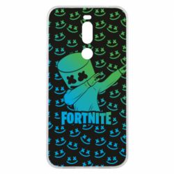 Чехол для Meizu X8 Marshmello Fortnite Dab Neon - PrintSalon