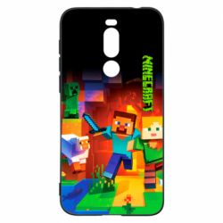 Чехол для Meizu X8 Майнкрафт - PrintSalon
