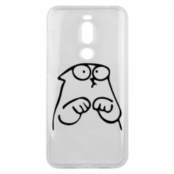 Чехол для Meizu X8 Милый Кот Саймона - PrintSalon