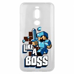 Чехол для Meizu X8 Minecraft Like a Boss - PrintSalon