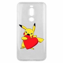 Чехол для Meizu X8 Pikachu Heart - PrintSalon