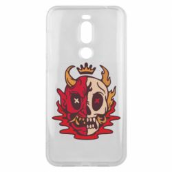 Чехол для Meizu X8 Skull face - PrintSalon