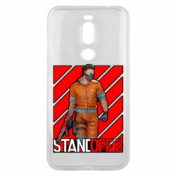 Чехол для Meizu X8 Standoff 2 Red Logo - PrintSalon