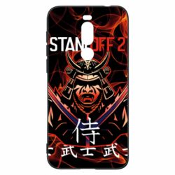 Чехол для Meizu X8 Standoff Samurai And Fire - PrintSalon