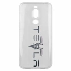 Чехол для Meizu X8 Tesla Car logo - PrintSalon