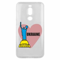 Чехол для Meizu X8 Ukraine in heart - PrintSalon