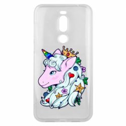 Чехол для Meizu X8 Unicorn Princess - PrintSalon