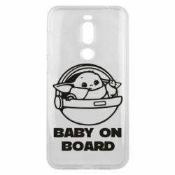 Чехол для Meizu X8 Вaby on board - PrintSalon