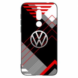 Чехол для Meizu X8 Volkswagen logo and abstraction - PrintSalon