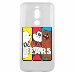 Чехол для Meizu X8 We bare bears collage - PrintSalon