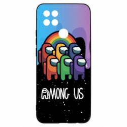 Чехол для Oppo A15s/A15 Among Us art paints - PrintSalon