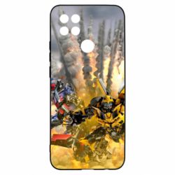 Чохол для Oppo A15s / A15 Bumblebee and Optimus Prime - PrintSalon