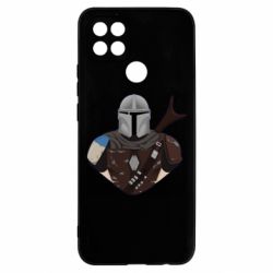 Чехол для Oppo A15s/A15 Bust of Mandalorian - PrintSalon