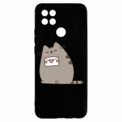 Чехол для Oppo A15s/A15 Cat with a letter - PrintSalon