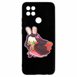 Чехол для Oppo A15s/A15 Chibi Bunny Kamado Nezuko - PrintSalon