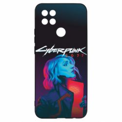 Чохол для Oppo A15s / A15 Cyberpunk Girl Portrait - PrintSalon