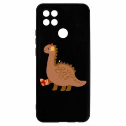 Чехол для Oppo A15s/A15 Dinosaur in sock - PrintSalon