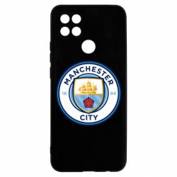 Чехол для Oppo A15s/A15 FC Manchester City Logo - PrintSalon