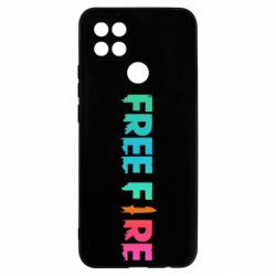 Чехол для Oppo A15s/A15 Free fire gradient logo - PrintSalon