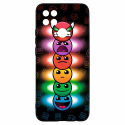 Чохол для Oppo A15s / A15 Geometry Dash Levels - PrintSalon