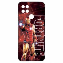 Чехол для Oppo A15s/A15 Iron Man Fortnite - PrintSalon
