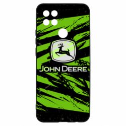 Чохол для Oppo A15s / A15 John Deere and green background - PrintSalon