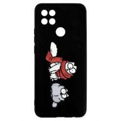 Чехол для Oppo A15s/A15 Кот Саймона Зима - PrintSalon