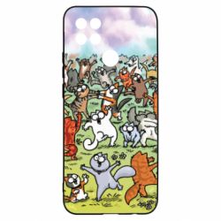 Чохол для Oppo A15s / A15 Коти танцюють - PrintSalon