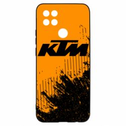 Чехол для Oppo A15s/A15 KTM and grunge background - PrintSalon