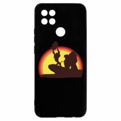 Чохол для Oppo A15s / A15 Lion king silhouette - PrintSalon