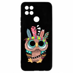 Чехол для Oppo A15s/A15 Little owl with feathers - PrintSalon