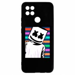 Чехол для Oppo A15s/A15 Marshmello Colorful Portrait