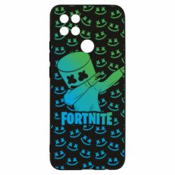Чехол для Oppo A15s/A15 Marshmello Fortnite Dab Neon