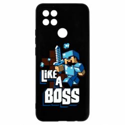Чехол для Oppo A15s/A15 Minecraft Like a Boss - PrintSalon
