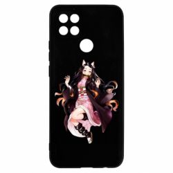 Чохол для Oppo A15s / A15 Nezuko cat - PrintSalon